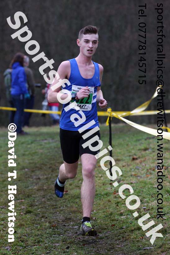 Mens under-20s North Eastern Cross Country, Aykley Heads, Durham. Photo: David T. Hewitson/Sports for All Pics